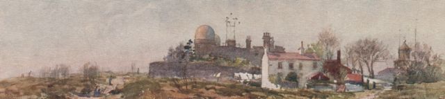 1909 watercolour of Bidston Hill 1909 watercolour of Bidston Hill