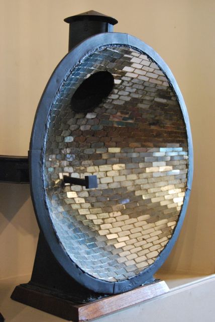 18th century catoptric reflector, in the Trinity House collection.