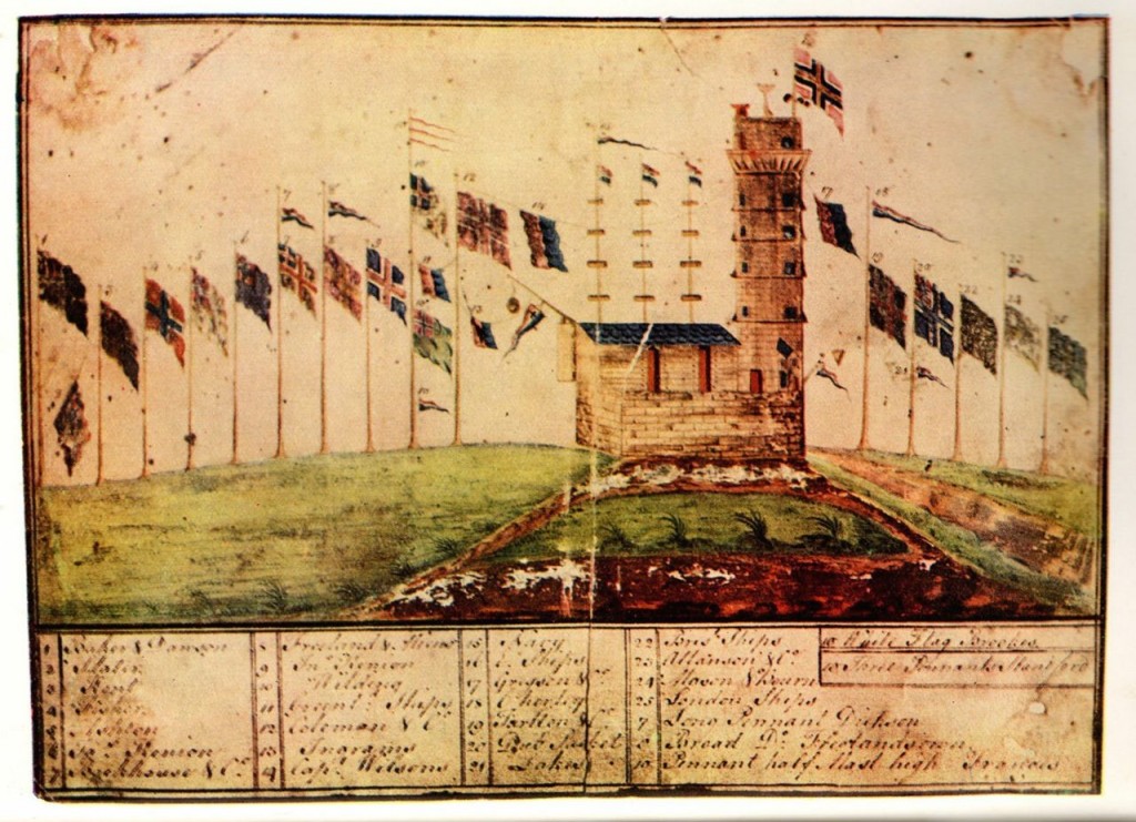 Bidston Signals - early illustration