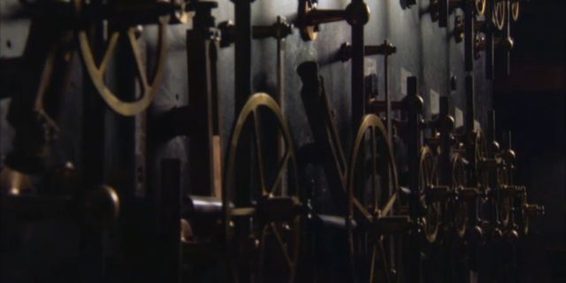 One of Arthur Doodson's tide predicting machines.