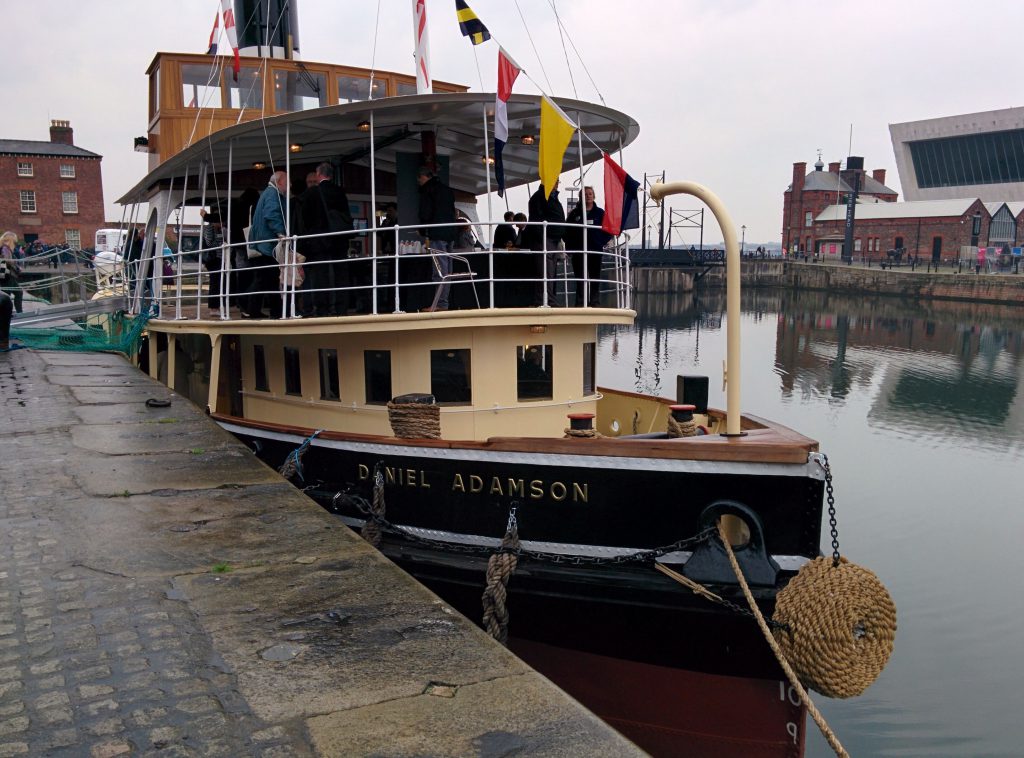 Reconnections Conference aboard the Daniel Adamson, 11 May 2016
