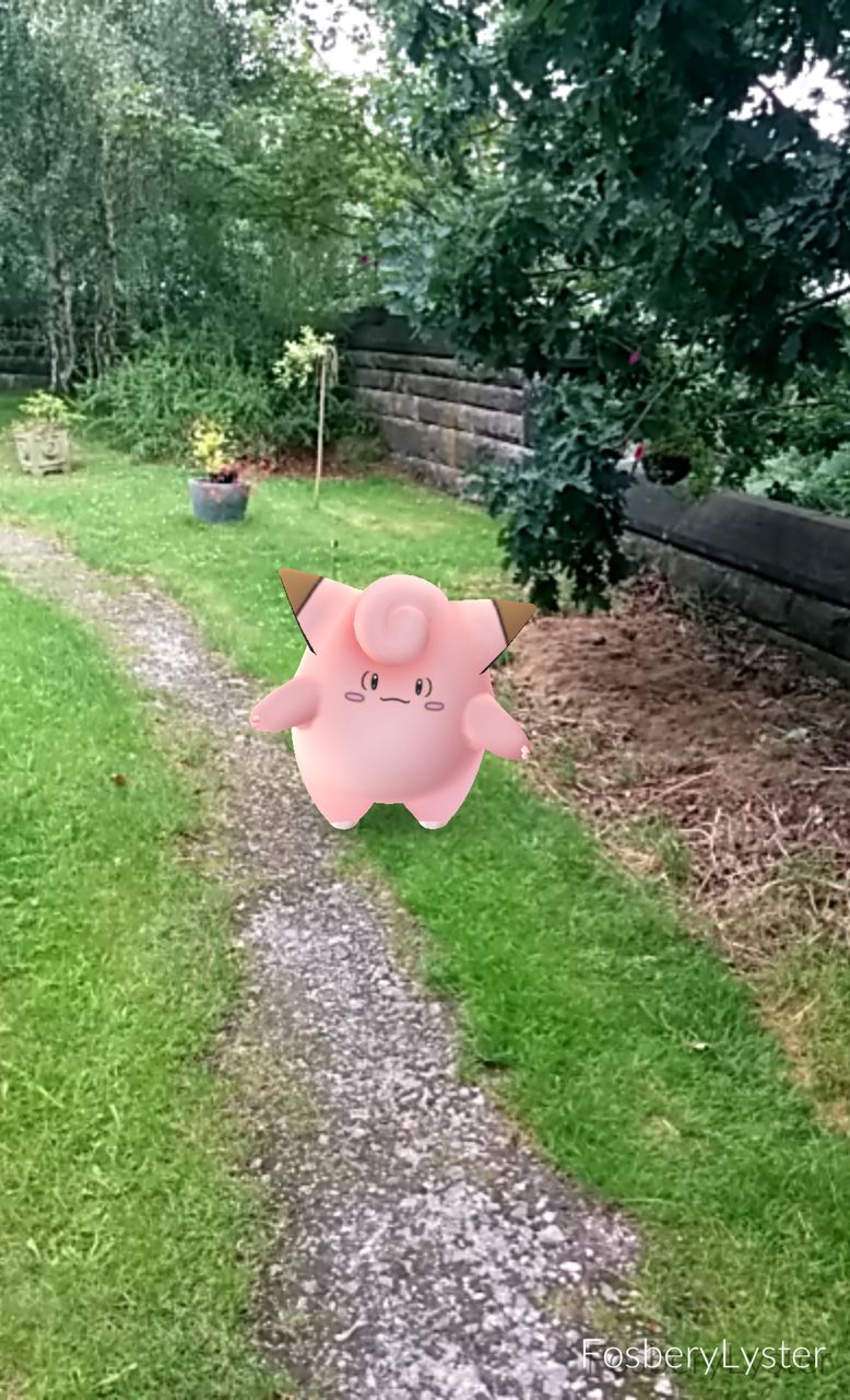 Clefairy captured at Bidston Lighthouse