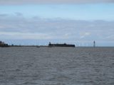 Passing Perch Rock, from the paddle steamer Waverley, 30 Aug 2016