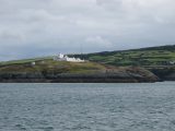 Point Lynas Lighthouse, from the sea, 30 Aug 2016