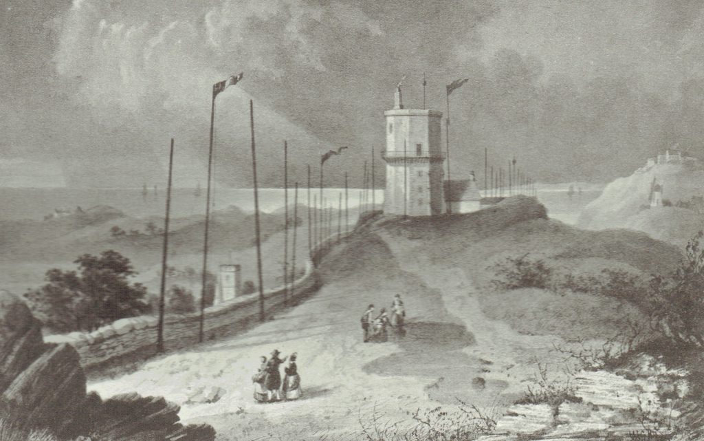 Bidston Hill "Observatory" 1830 by W. G. Herdman