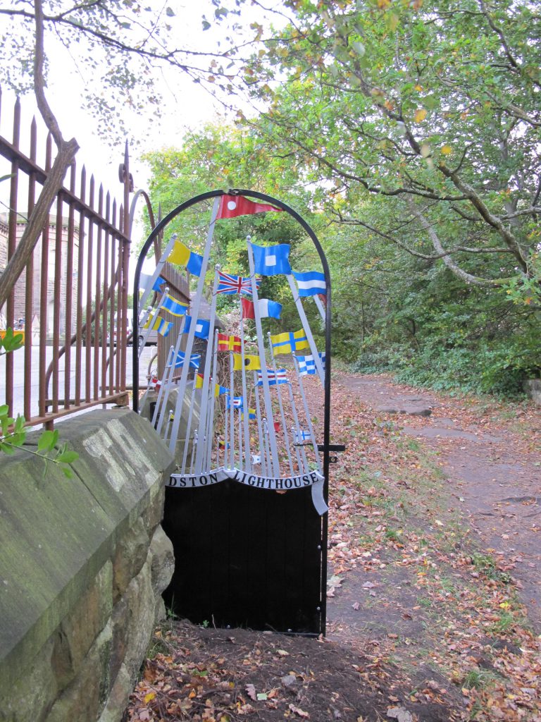 New gate onto Bidston Hill