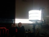 Inside the lamp room